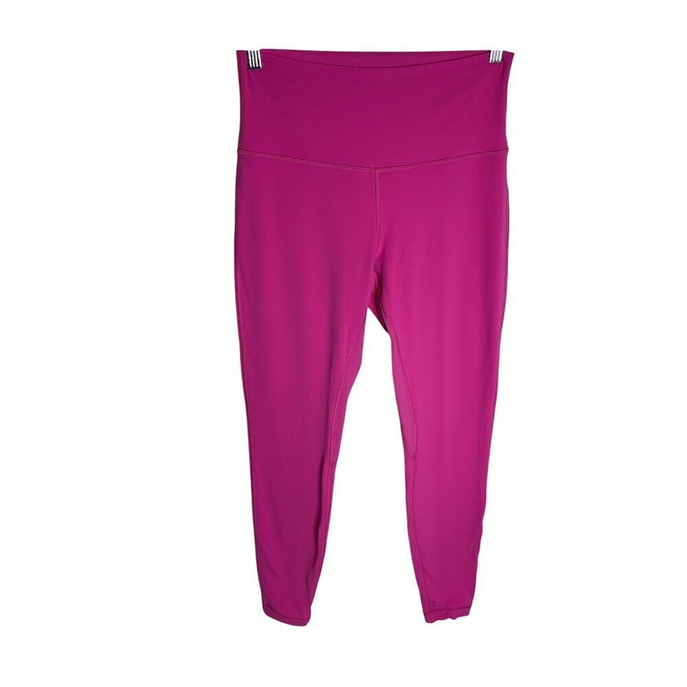 Lululemon Align High-Rise Pant Full Length Lined Sonic Pink-sz 10